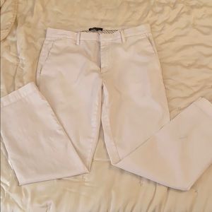 Banana republic white aiden chino